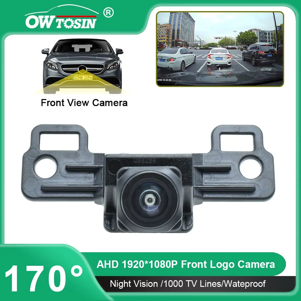 

CVBS/AHD 1080P Fisheye Lens Vehicle Car Camera For Mazda 3 Mazda3 Axela BP 2019 2020 2021 2022 2023 Front Logo View Camera