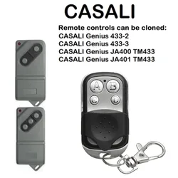 Compatible with CASALI Genius 433-2/433-3/JA400 TM433/JA401 TM433 universal 433mhz fixed code remote control garage door key