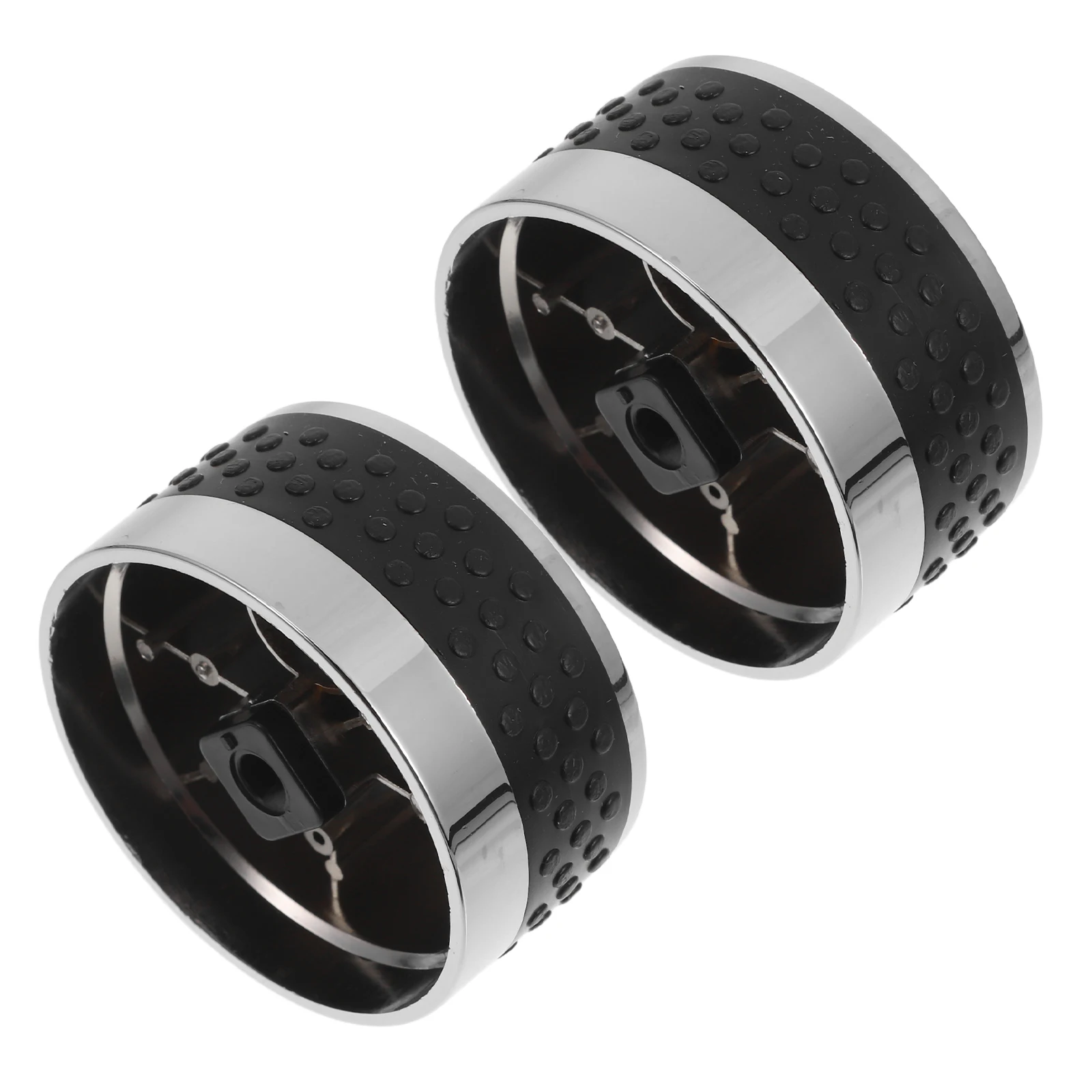 

2 Pcs BBQ Grill Knob Appliance Knobs Replacement Outdoor Gas Griddle Universal Burner Stove Buckle Abs Part Replacementparts