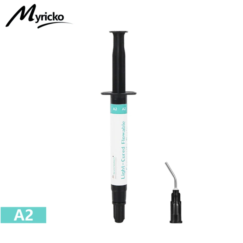 Dental Restoration Syringe Universal Shade Dentistry Enamel Materi Resin Flowable Composite Resindental Filling Composite