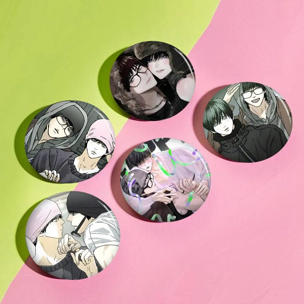 Happy Twogether Bl New Brooches Soft Button Pin Funny Silly Gnarpy On A Skateboard Meme Badge Gamer Collection Gifts