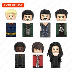 The Boys Mini Bricks Action Figures Accessory Cartoon Anime Assembly Building Blocks Toys for Children G0174