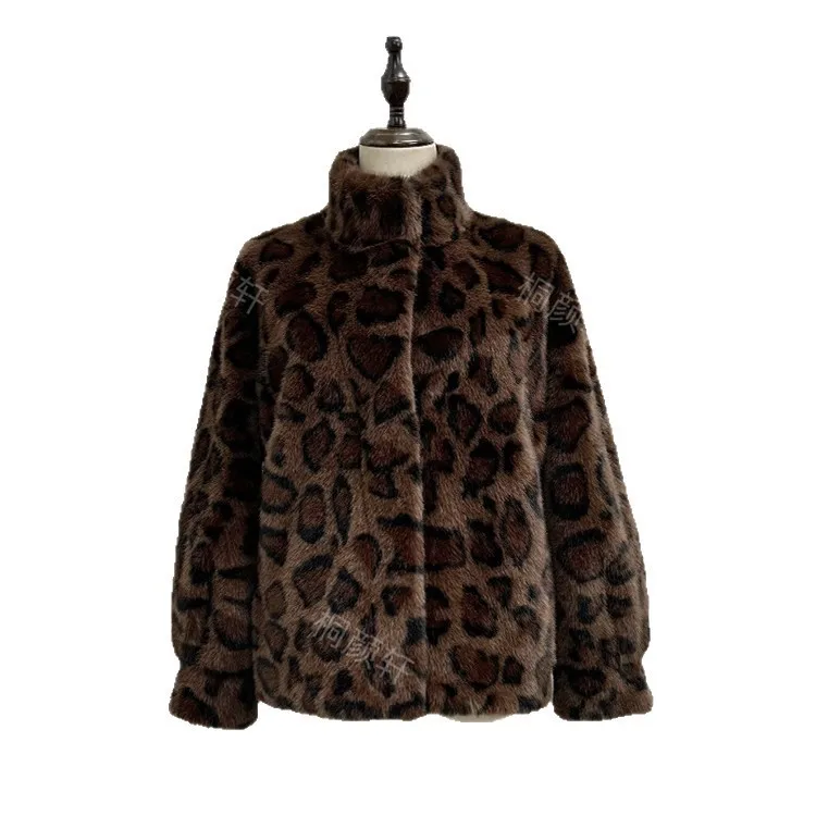 Pocket No Hood Coat Regular Length Formal Style with Stand Collar Long Sleeve Elegant Commuting Casual Women Winter Jacket
