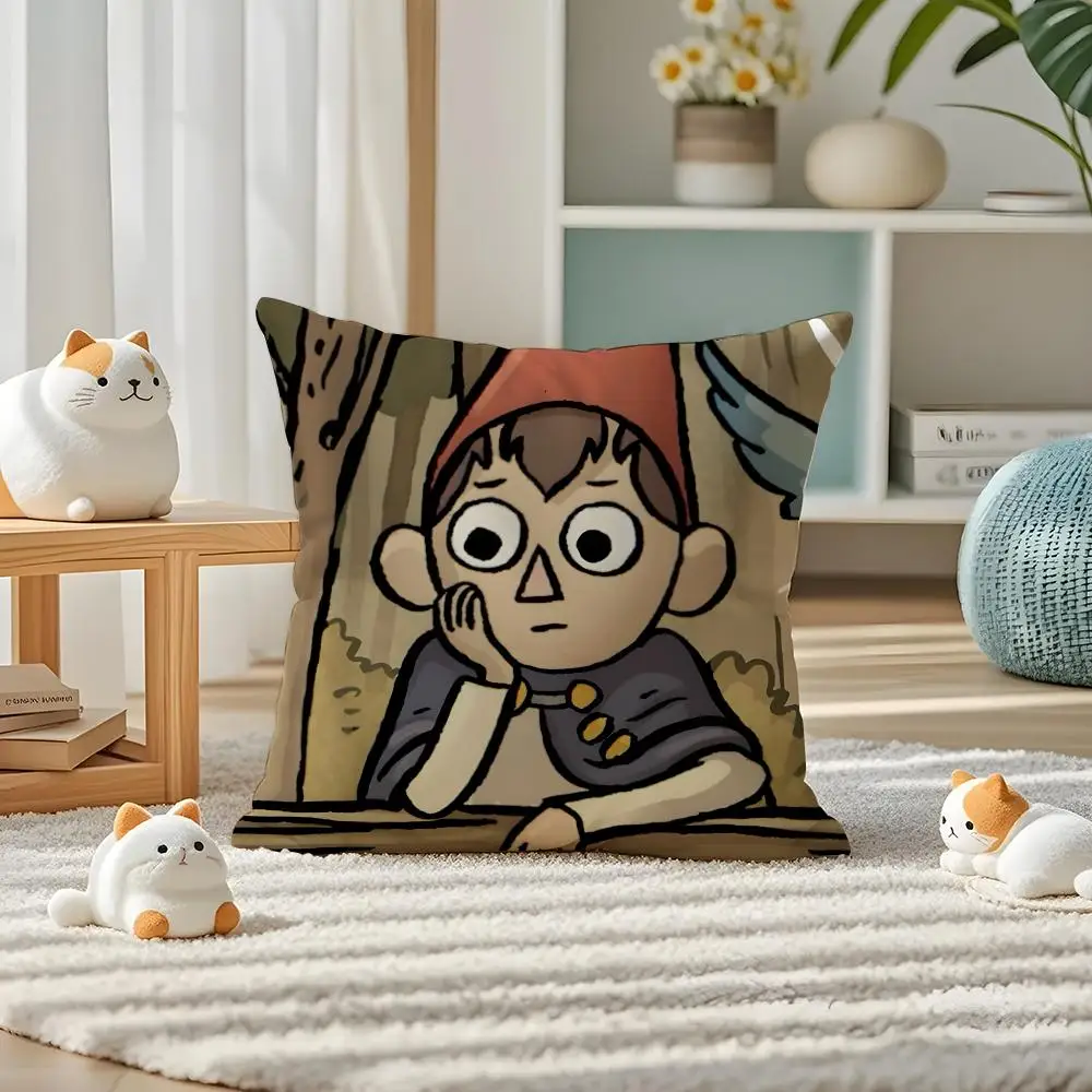 Over The Garden Wall Cushion Cover Pillow Case Plush Fabric Soft Double Sided Print Home Sofa High Quality Cushion