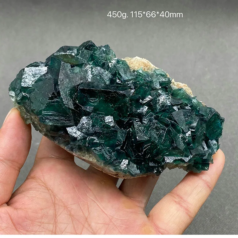 100% natural sun blue-green fluorite bead raw mineral specimen healing crystal stone