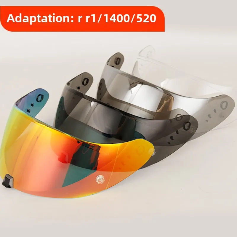 

Applicable To SCORPION R1Full Face Helmet Lens 1400/520 Helmet Mask Night and Day Universal Lens Motorcycle Helmet Accessories