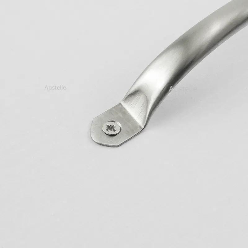 Barn Door Handle With Bow-Shaped Furniture Gate Handle for Sliding Barn Doors Garages Sheds Knobs Cupboard Hardware Pull