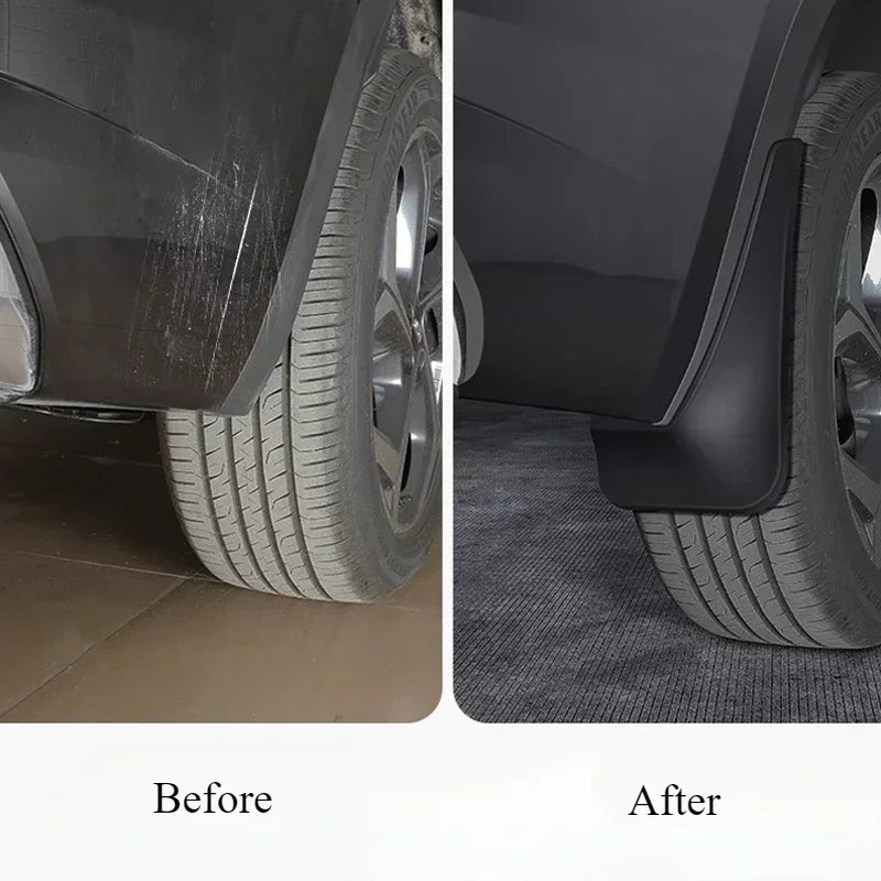 For GEELY Monjaro Xingyue L After 2023 Fender Rear Wheel Lined Anti-sediment Barrier Modified Accessories Decorative Supplies