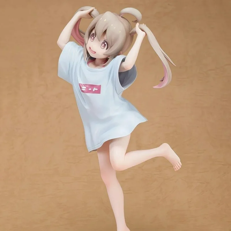 Figur Anime PVC Mahiro Oyama Homewear Pose Berdiri Wajah Dapat Diganti, Patung Dekorasi Meja, Hadiah ​