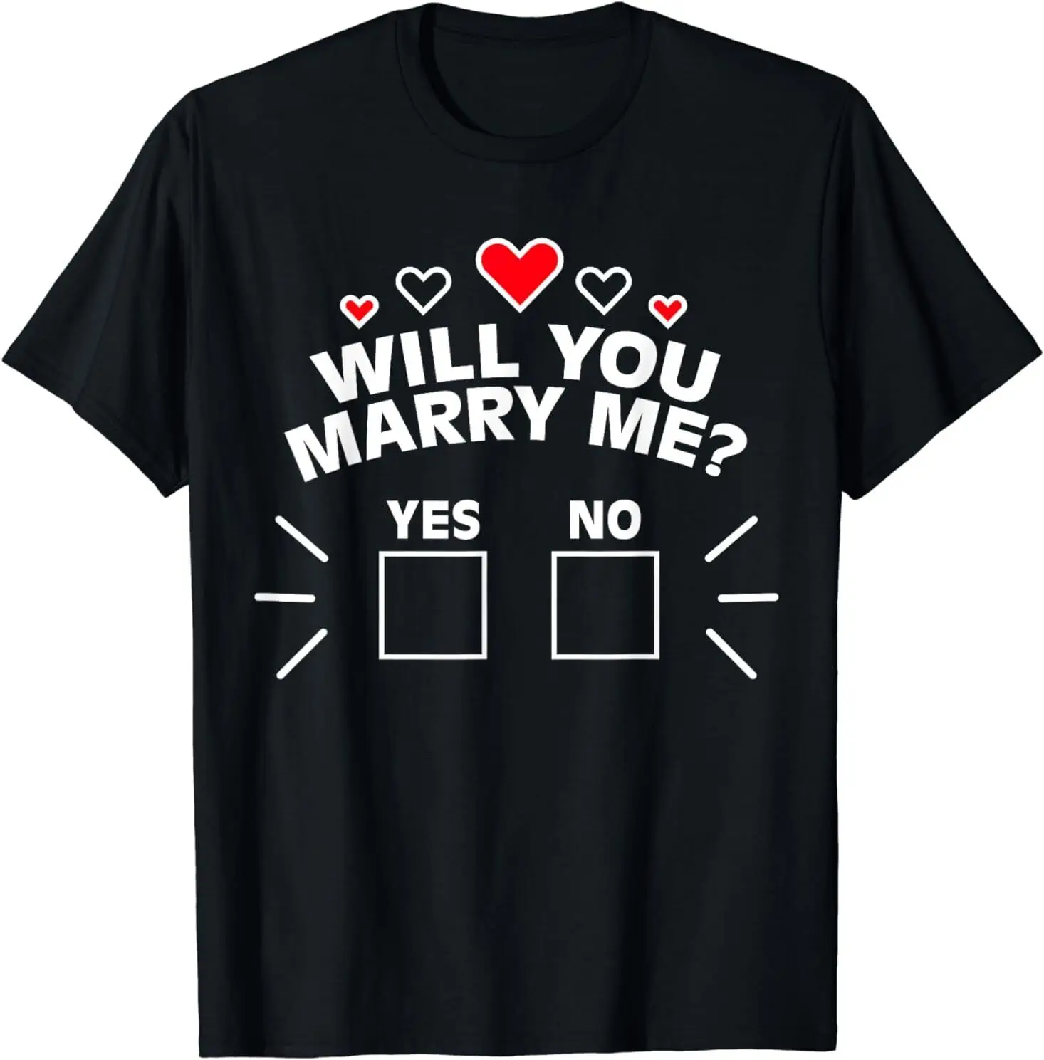 NEW LIMITED Will You Marry Me Proposal Wedding Engagement T Shirt S 3XL