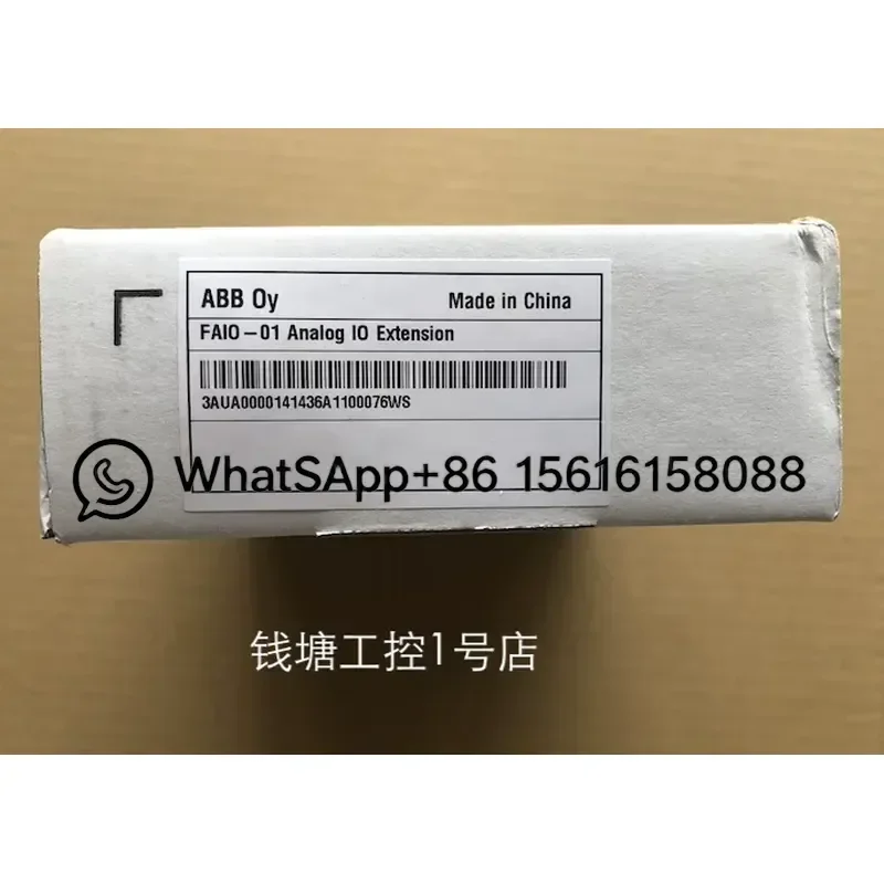 New Original FAIO-01 Analog IO Expansion Module for ABB Inverter Drive FAIO01 Spare Part Replacement Industrial Automation