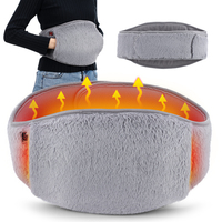 3 Levels Electric Heating Pad for Abdominal Menstrual Pain Relief Heated Therapy Belt Cold-Proof Hand Warmer Waist Warming Pad