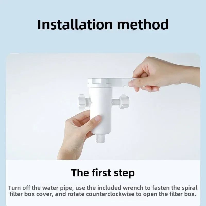 1pcs filter cartridge For smartmi smart toilet seat PP cotton cartridge for water purification filter spiral-shaped