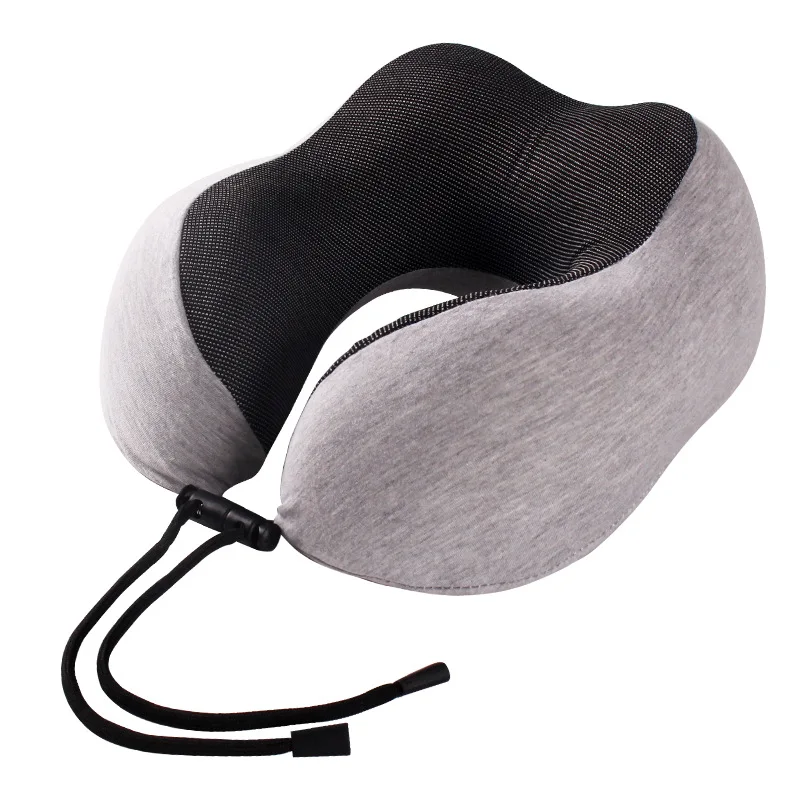 U-Shaped Memory Foam Neck Pillows Cervical Healthcare Bedding Drop Shopping Soft Slow Rebound Space Travel Pillow For Airplane