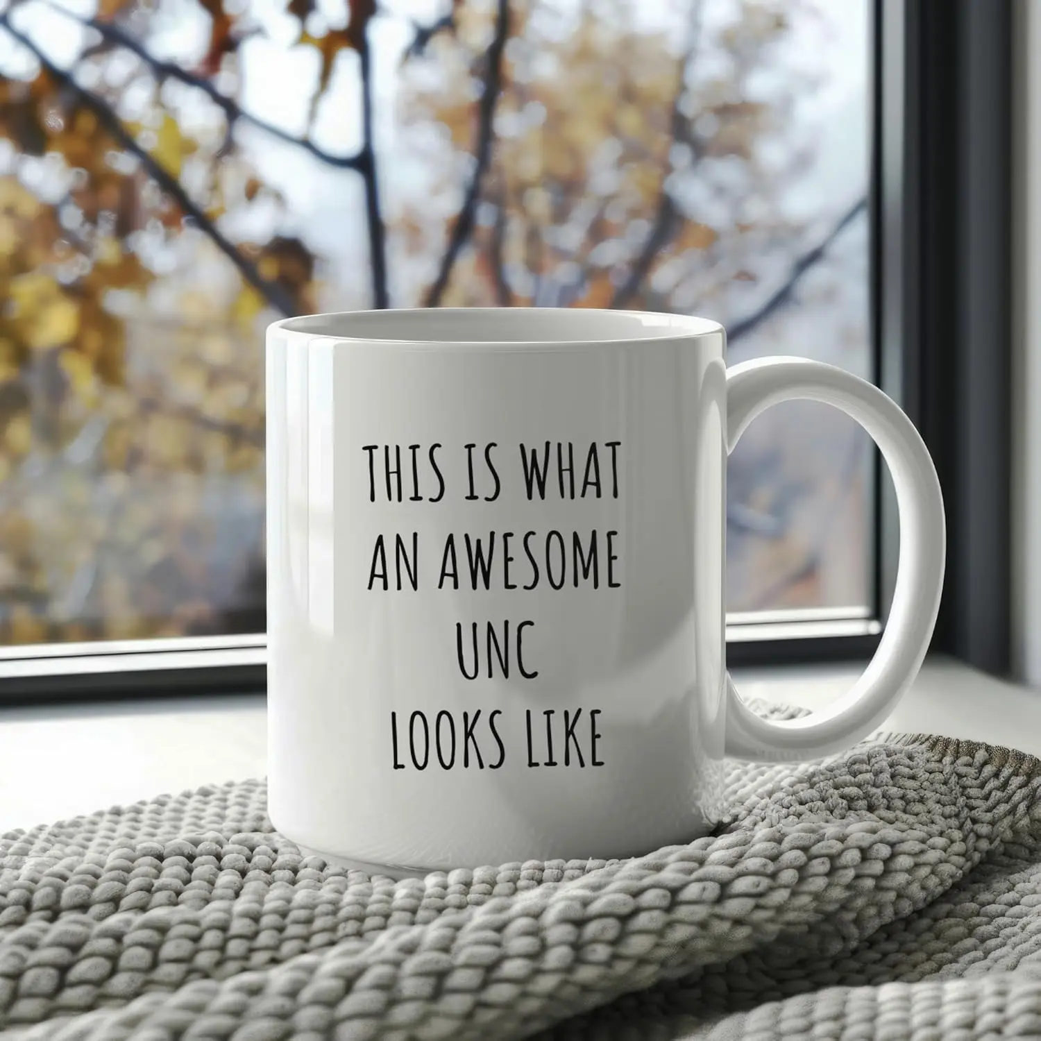 What An Awesome Unc Looks Like Mug Cool Uncle Sayings Coffee Cup Funny Gift For Nephews And Nieces Family Fun Quotes Novel