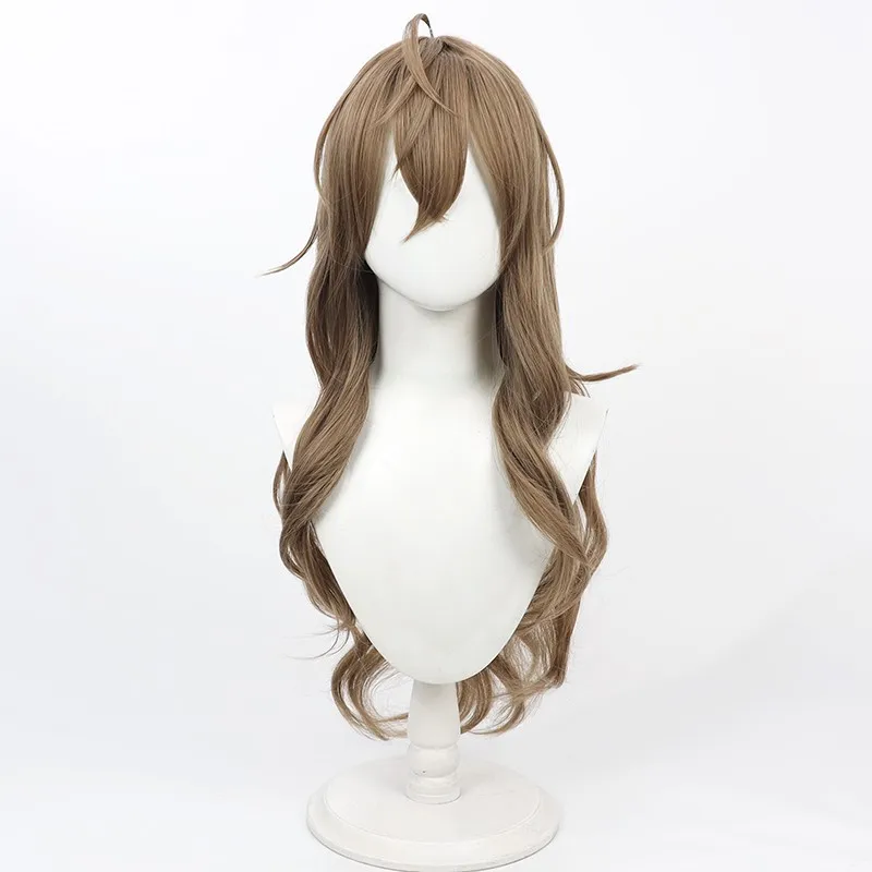 Virtual YouTube Vtuber Bloody Groovy Yashi Cos Cosplay Wig Halloween Carnival Party Props Synthetic Hair Heat  + Wig Cap
