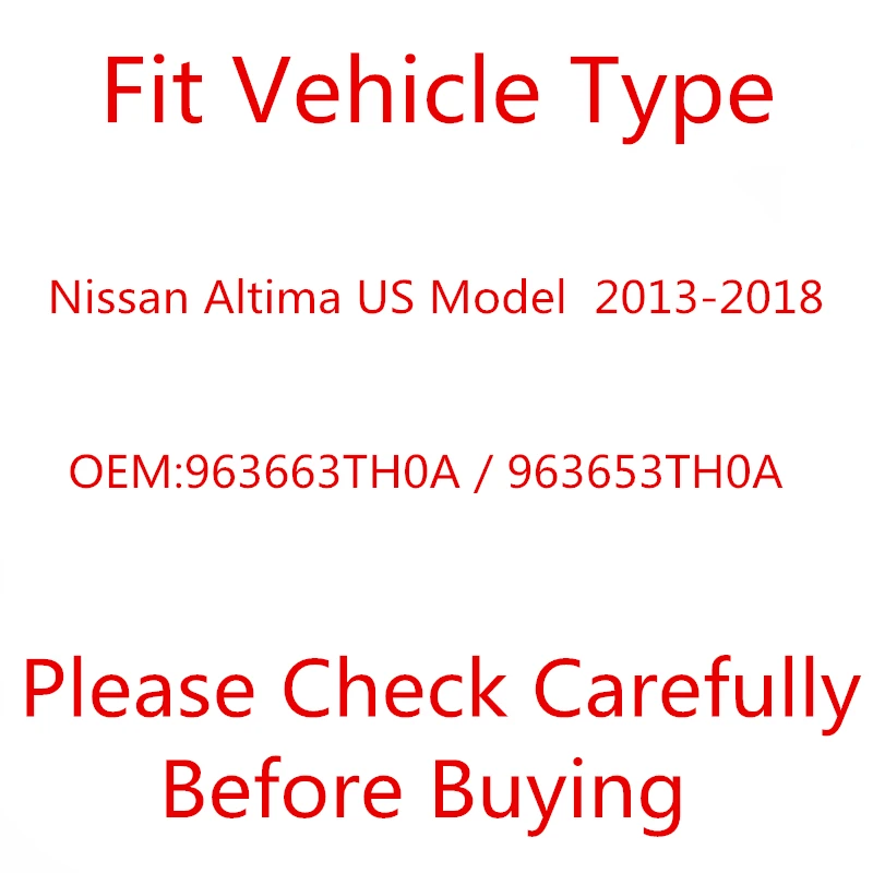 Side Mirror Glass For Nissan Altima US Model 2013 2014 2015 2016 2017 2018 Heated Rearview Mirror Lens Automotive Accessories