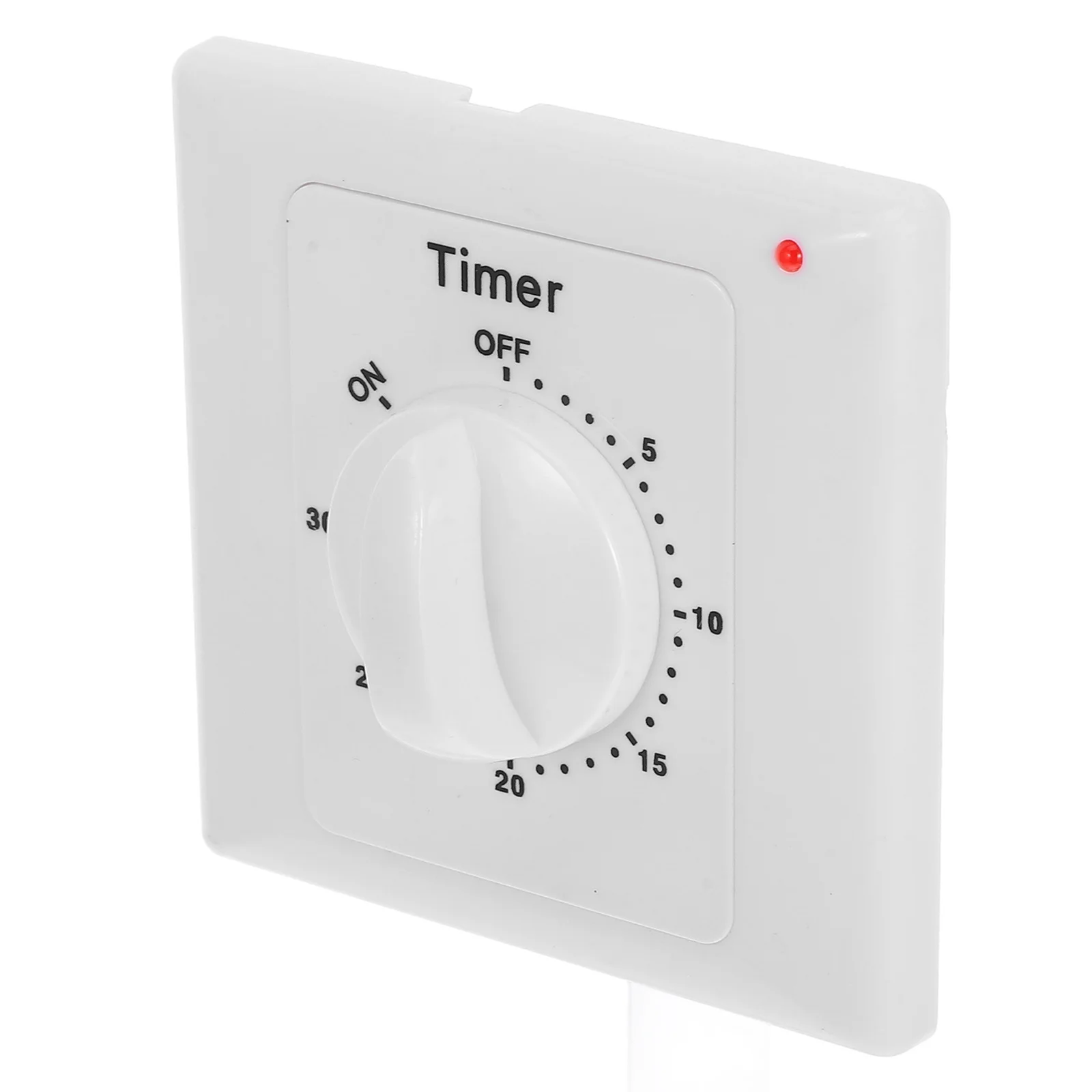 

Control Switch White Light Kitchen Indoor Bathroom Fan Electrical Timers Outlet Timer Wall Switch Precise Time Management