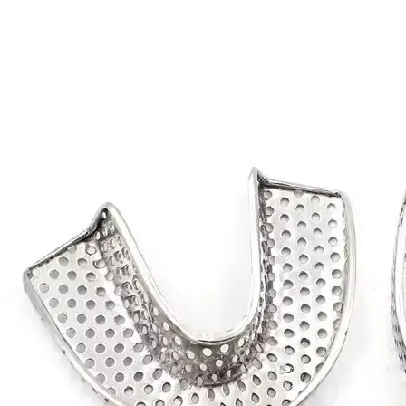 

Dental Stainless Steel Teeth Tray Impression Trays Autoclavable Teeth Holder Dentist Tools