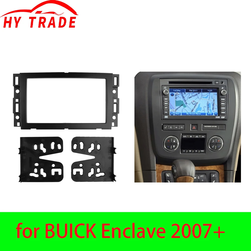 

Двойная радиостанция DIN для BUICK Enclave 2007+ CD/DVD GPS стерео панель крепление на приборную панель комплект отделки объемной рамки лицевая панель крышка