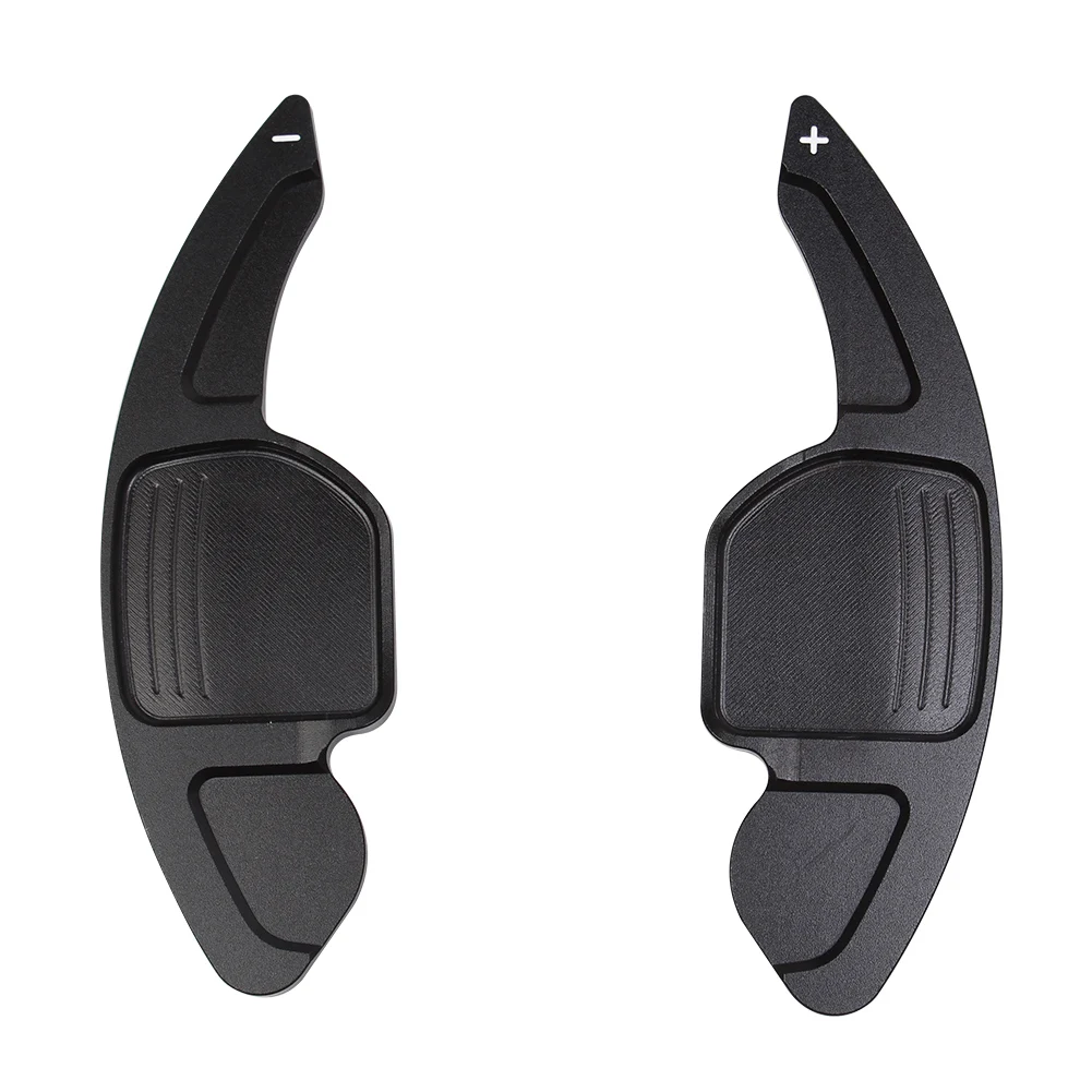 2ชิ้นพวงมาลัยรถยนต์พวงมาลัย Shift Paddle Shifter Extended DSG สำหรับ Audi A3 A4 A5 A6 A7 A8 S5 Q5 shift Paddle Blade รถอุปกรณ์เสริม