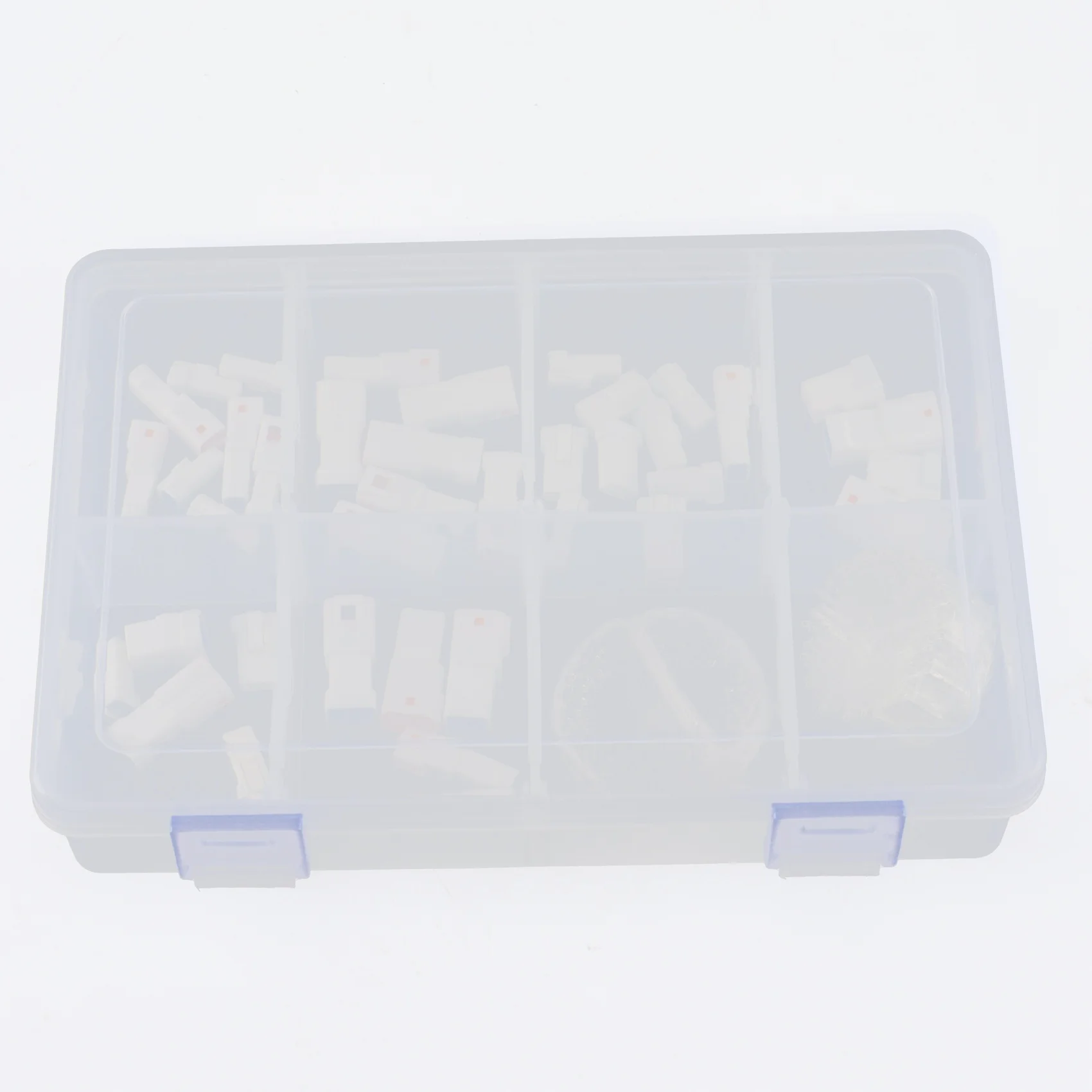 A58Z 1 Box of 19 Sets Automotive Connectors JST02R-JWPF-VSLE 2/3/4/6/8 Pin Waterproof Connectors Male and Female