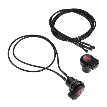 2pcs Electronic Ignition Pushing Button Switch with Wires Replace for Char-Broil Surefire Grill Heater Control Systems 463270613