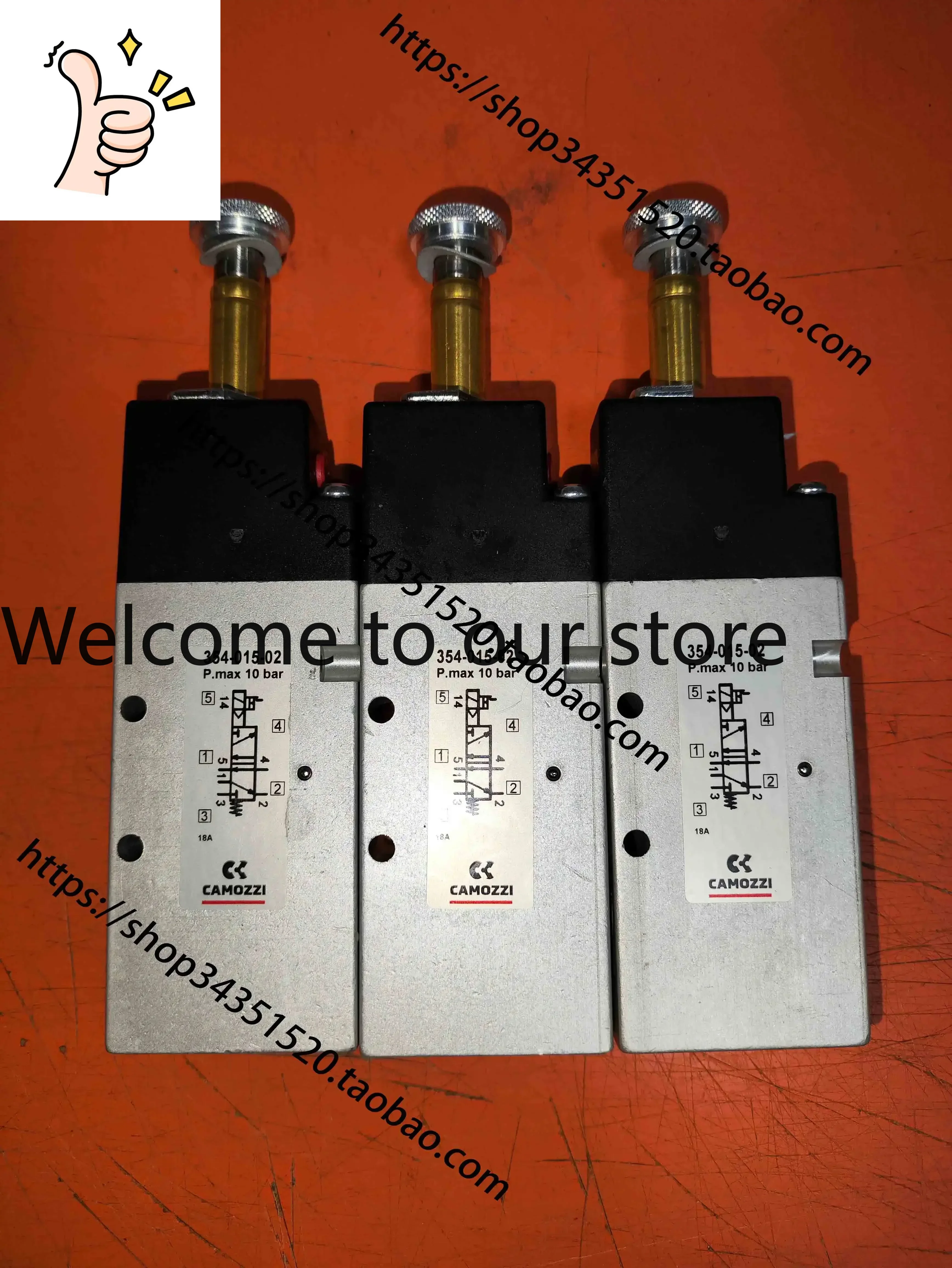 2025.4Customized COMAZZI Kangmaosheng 354-015-02011 Two Position Five Way Solenoid Valve 354-011-02-CN03
