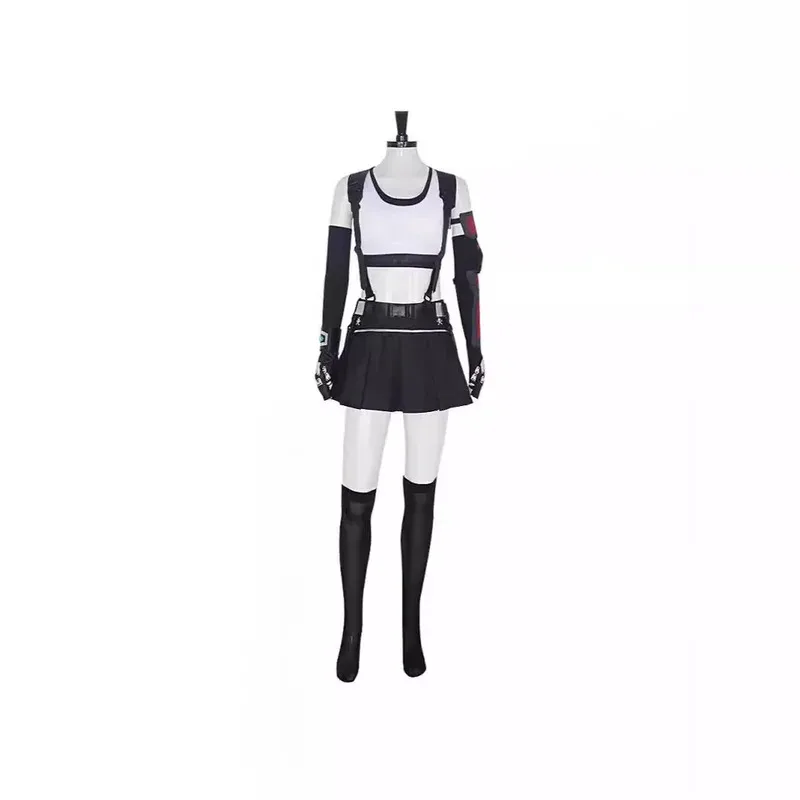 ファイナルファンタジーティファコスプレティファ・ロックハートコスプレ衣装大人女性女の子セクシーな衣装ファンタジアハロウィンカーニバルスーツ