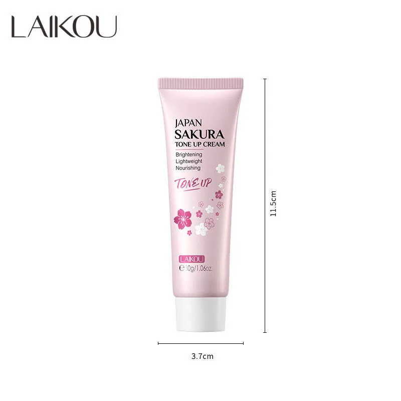 Crema correctora BB para mujer, Base de maquillaje, control de aceite, Cosméticos hidratantes de larga duración, impermeable, a prueba de sudor, crema de tono Sakura