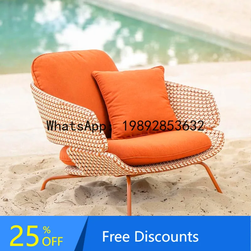 

XL Outdoor Sofa Courtyard Rainproof Sunproof casual Villa Garden Furniture Hotel Balcony Table and Chair