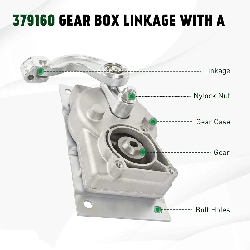 379160 RV Gear Box Linkage with A Compatible with Electric Steps Series 22, 23, 28A, 30, 32, 33, 34, 35, 36, 38, and 40