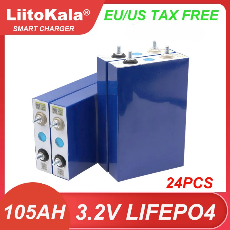 LiitoKala-batería LiFePO4 de li