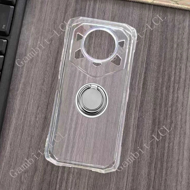 For Doogee Blade 20 Play Pro 6.6" 20Play 2025 20Pro Blade20Play Back Ring Holder Bracket Phone Case Smartphone TPU Soft Cover