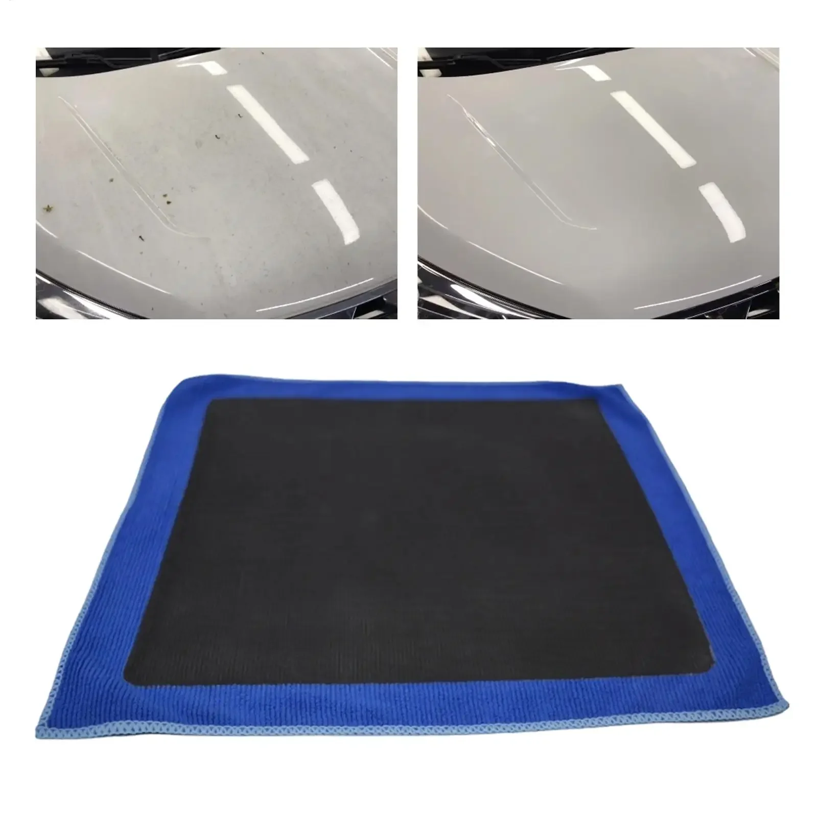 Car Cleaning Tool Blue Magic Clay Absorbent Rag To Deeply Remove Stains Beauty Portable Lightweight Towel Cleaning Accessories