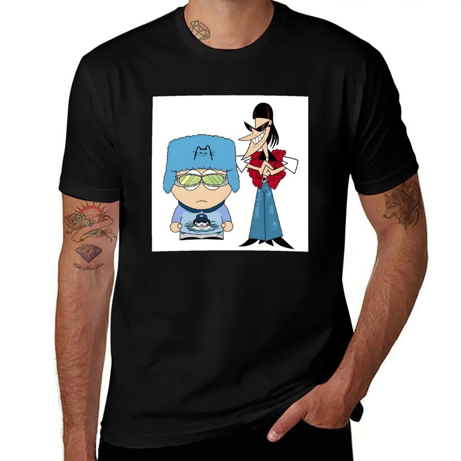 

Ca7riel y Paco Amoroso T-Shirt blue archive Short sleeve tee shirts graphic new gifts and t-shirts funny t shirts men