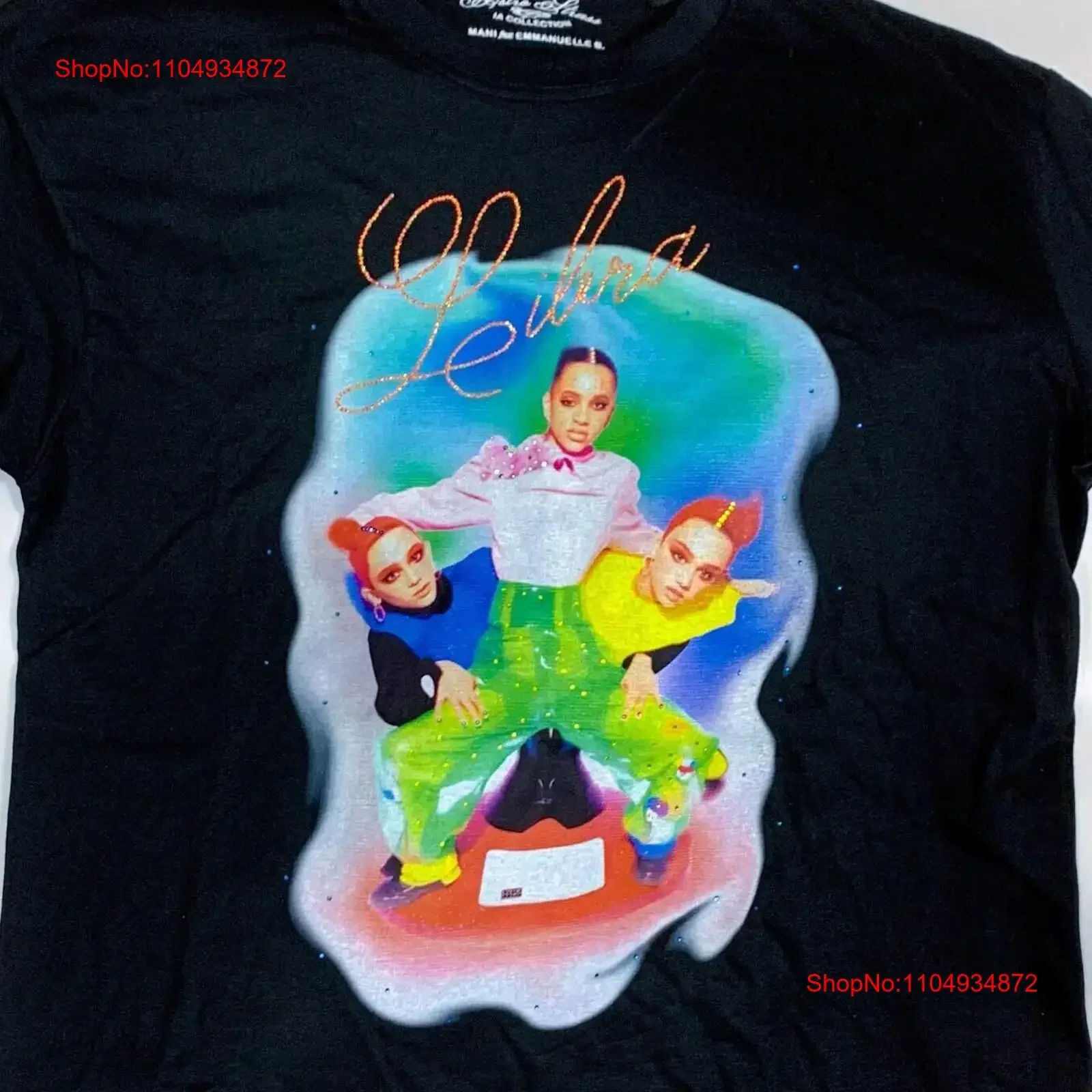 Black T Shirt With … - image