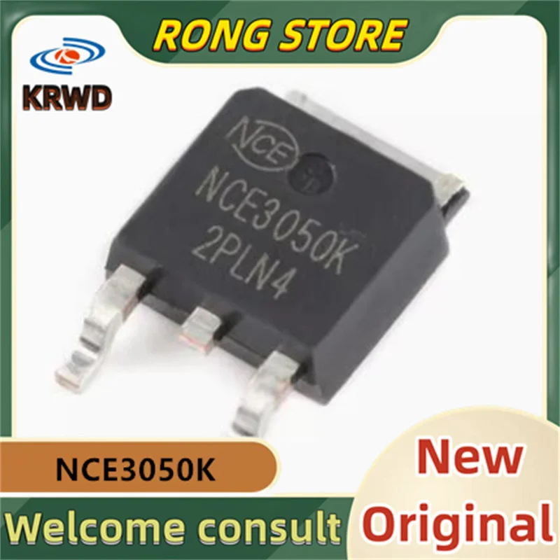 100pcs NCE3050K 3050 TO-252-2 30V/50A New and Original