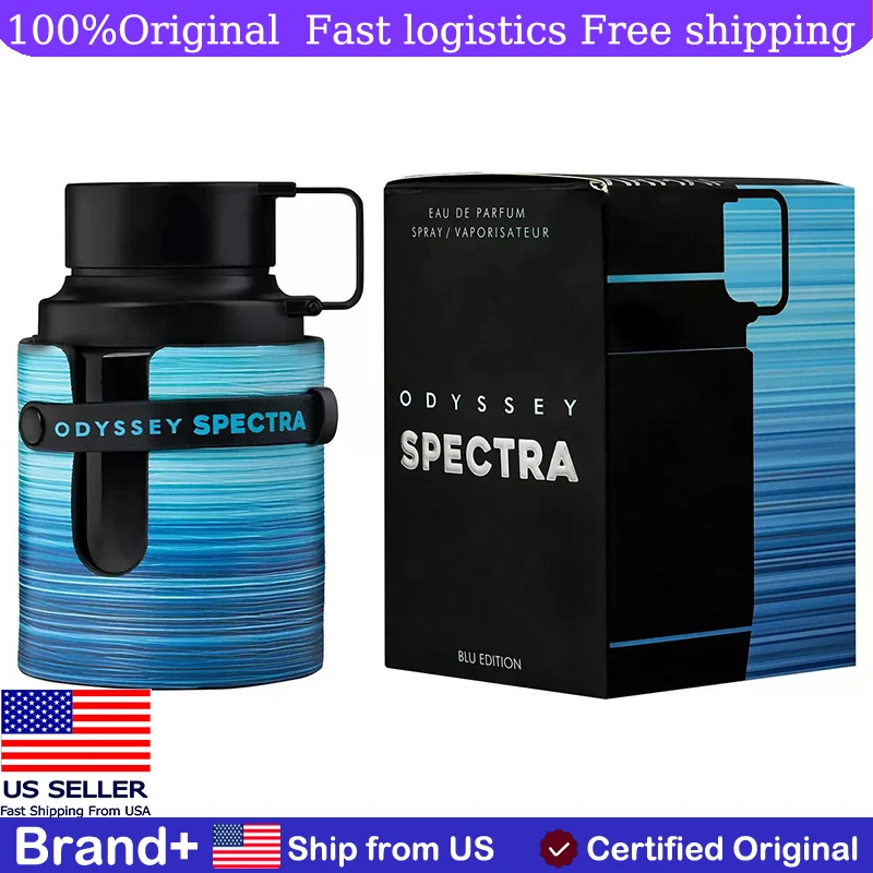 

Armaf Odyssey Spectra Blue Edition 3.4 Ounce Makeup Cologne Persistence Arabian Women Perfume Pheromone Portable Natural Perfume