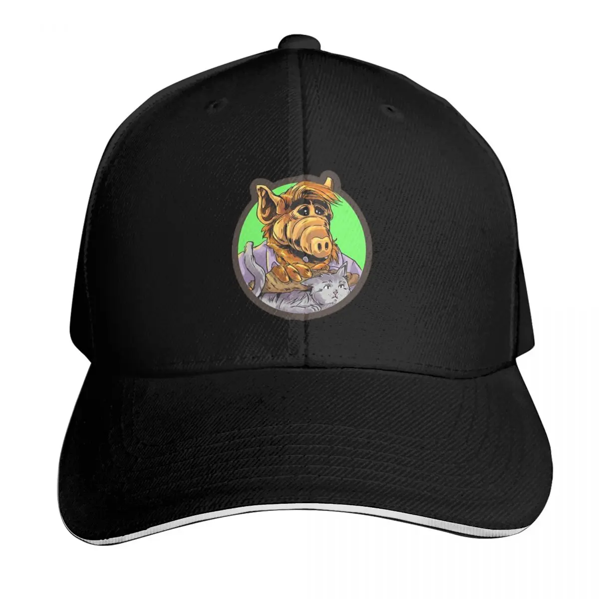 

Многоцветная кепка ALF The Animated Series, модная повседневная бейсболка, регулируемая кепка в стиле хип-хоп, летняя унисекс-бейсболка