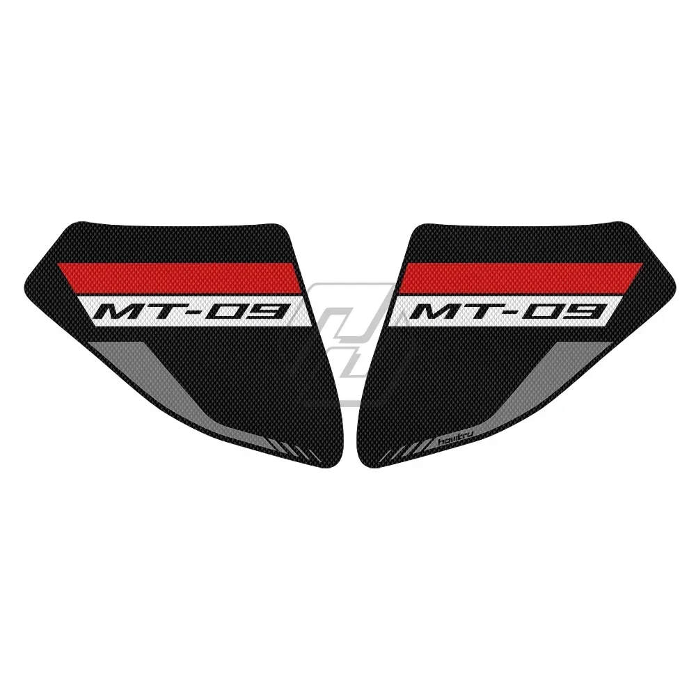 Yamaha MT-09 2021-2022 연료 탱크 사이드 스티커 용 오토바이 사이드 탱크 패드 보호 무릎 그립 매트