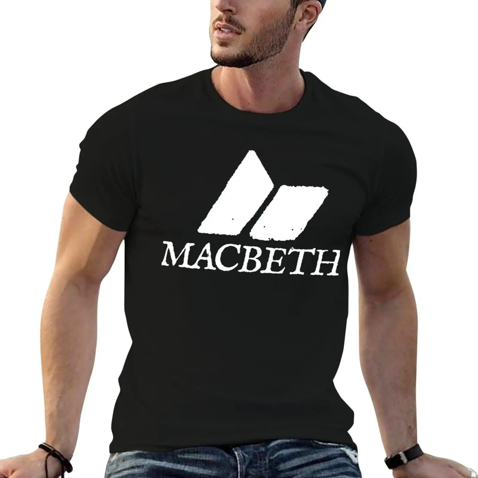 

Macbeth - Grunge Logo Essential T-Shirt t shirt man plain t shirt custom print T-Shirt
