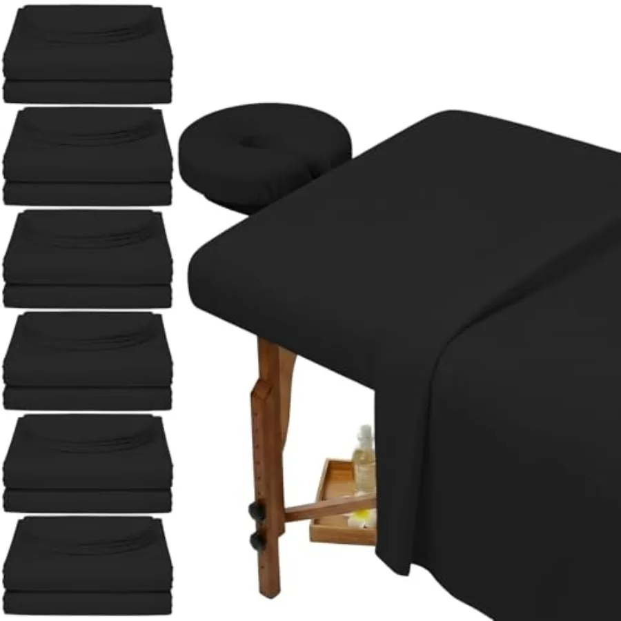 Microfiber Massage Table Sheet Set with Fitted Covers