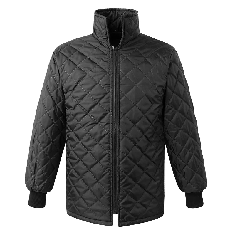 Hi Vis Safety Jacket Reflective for Men with Removable Liner Waterproof Oxford Zipper Work Jacket Hooded