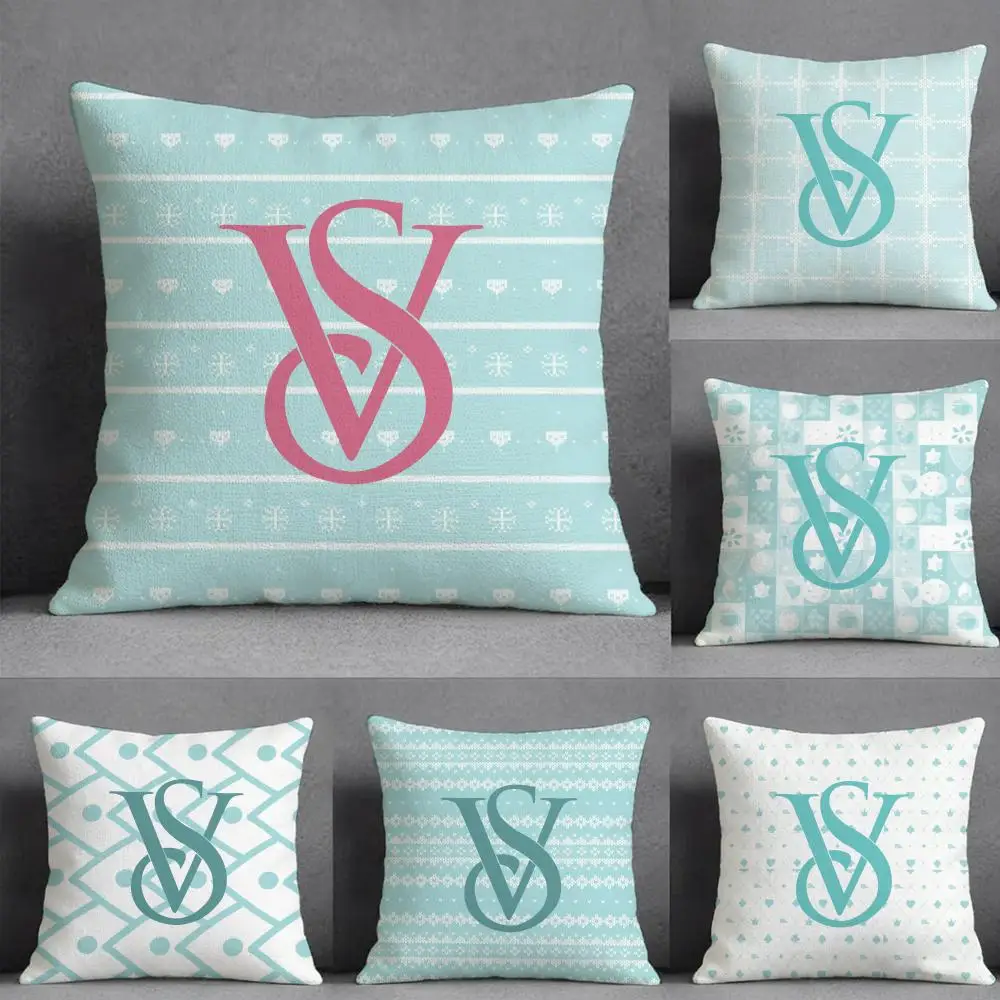 V-Victoria's S-Secret FASHION Pillow Case Pillowcase, Double-sided Printed, Sofa Cushion, Bedroom Headboard Pillow