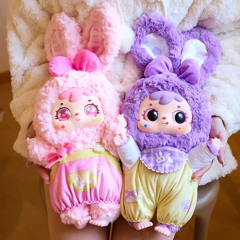 ซามูเอล 400% V2 Happy Picnic Of Little Bear และ Little Rabbit Series กล่องตาบอดของเล่นอินเทรนด์ตกแต่งห้องตุ๊กตาน่ารักตุ๊กตาของขวัญ