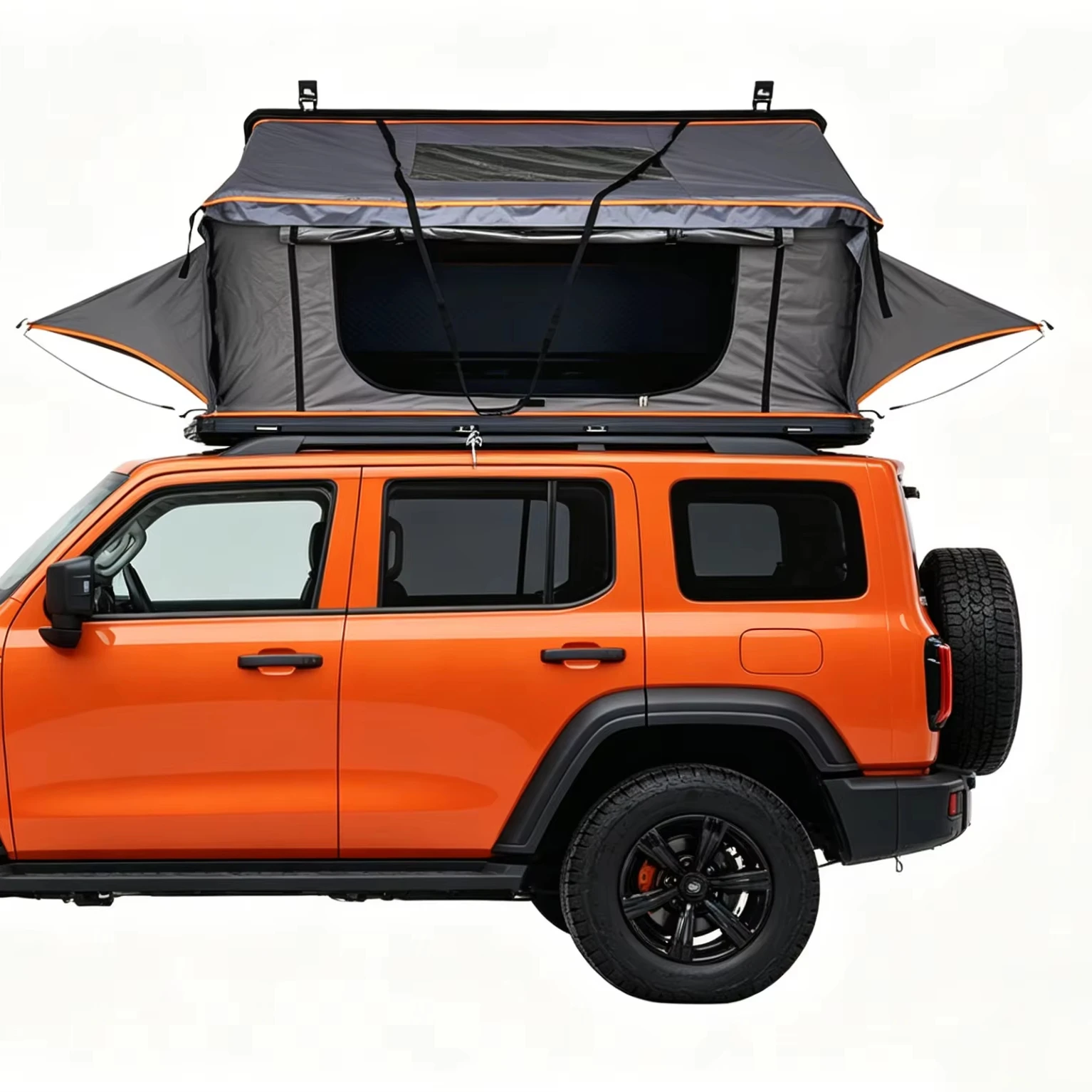 

Aluminium Alloy Roof Top Tent For Car & Truck Camping-Lightweight Hard Shell Four-Season Waterproof Automatic Opening