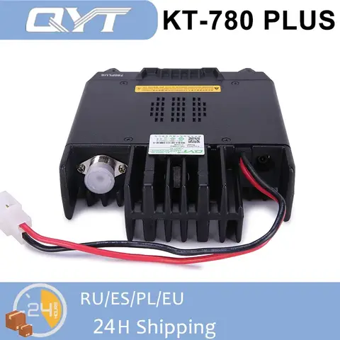 QYT KT-780 प्लस कार रेडियो VHF 136-174MHz 100W मोबाइल स्टेशन बेस सिंगल बैंड लॉन्ग रेंज 2 वे रेडियो सुपर हाई पावर 256 चैनल 10 best sales qyt kt 780 प्लस - №3