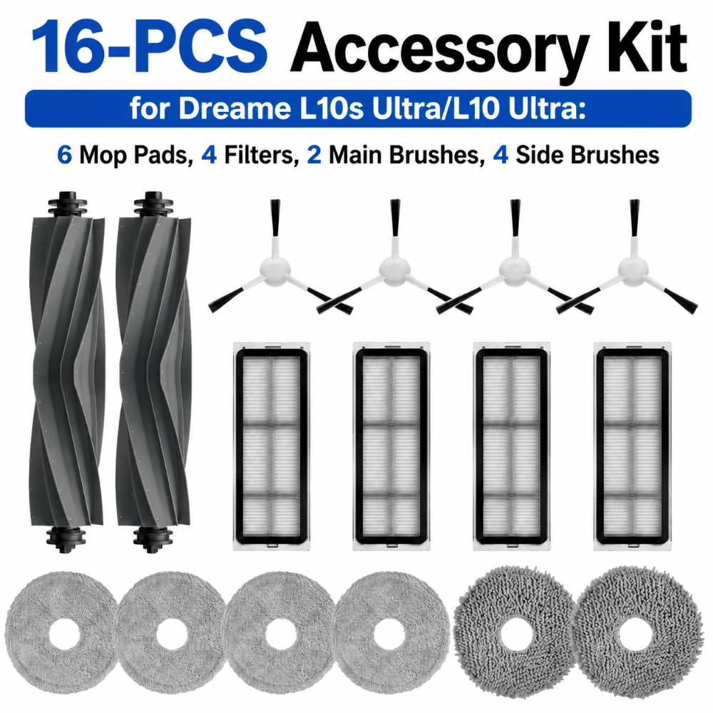 kit-de-acessorios-de-16-pecas-para-dreame-l10s-ultra-l10-ultra-panos-de-limpeza-filtros-escova-principal-e-escovas-laterais-para-aspirador-robo