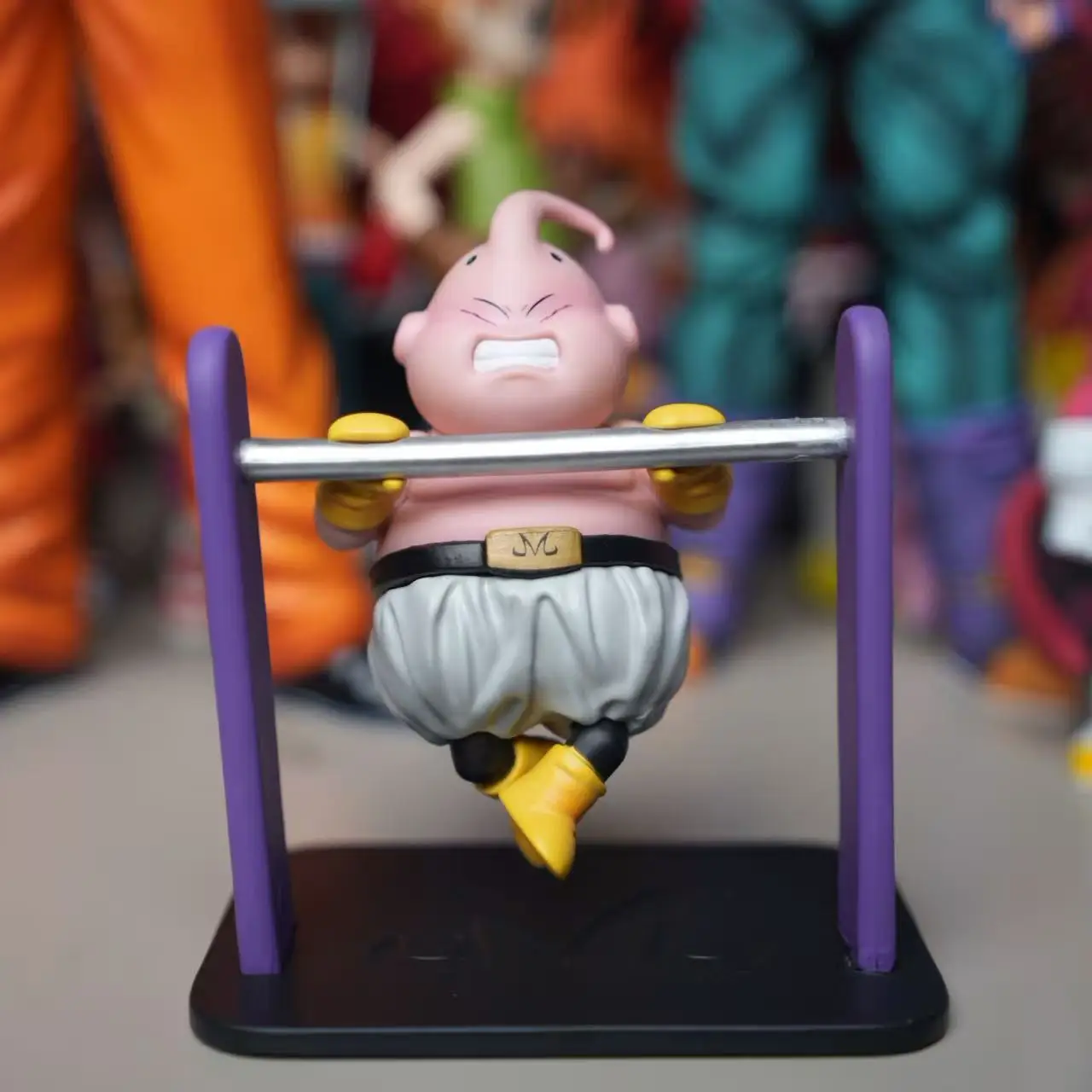 ฟิกเกอร์อนิเมะดราก้อนบอล ฟิตเนส บู ขนาด 10 ซม./3.94 นิ้ว บูแบบดึงขึ้น ฟิกเกอร์แอคชั่น วัสดุ PVC ของสะสม ของเล่นสำหรับเด็ก ของขวัญ